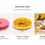 Product carousel on Patisserie Cherie designed and developed by Aleta